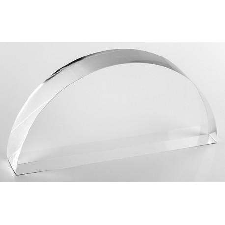 Acheter Support demi lune, transparent, plexiglass, H75 mm